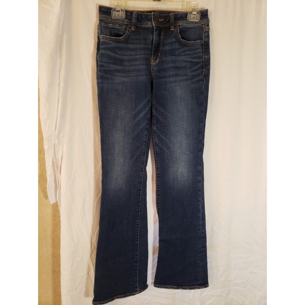 Women's American Eagle Kick Boot Jeans Size 8L